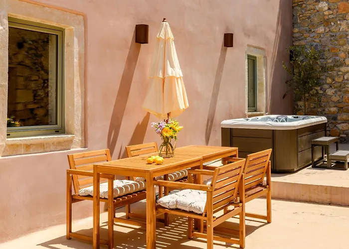 Casa Lotzeta In Piskopiano - 3bd Relaxing - Private Jacuzzi 度假居 赫索尼索斯