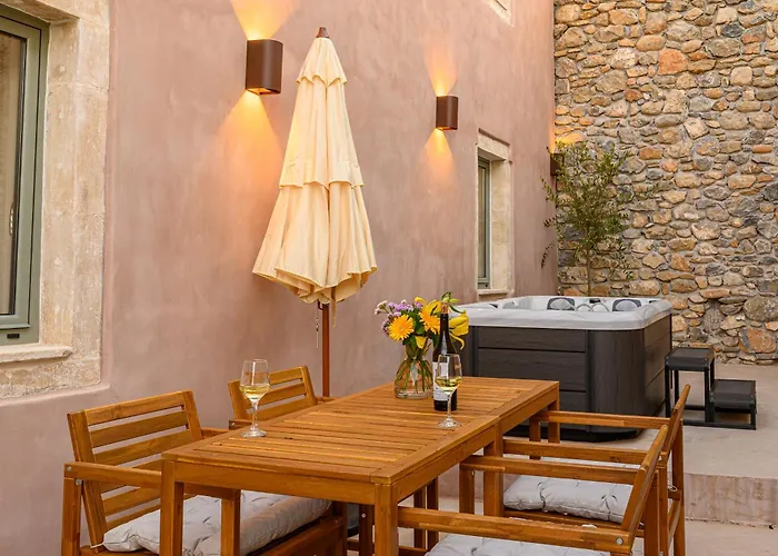 Casa Lotzeta In Piskopiano - 3bd Relaxing - Private Jacuzzi * Chersonissos