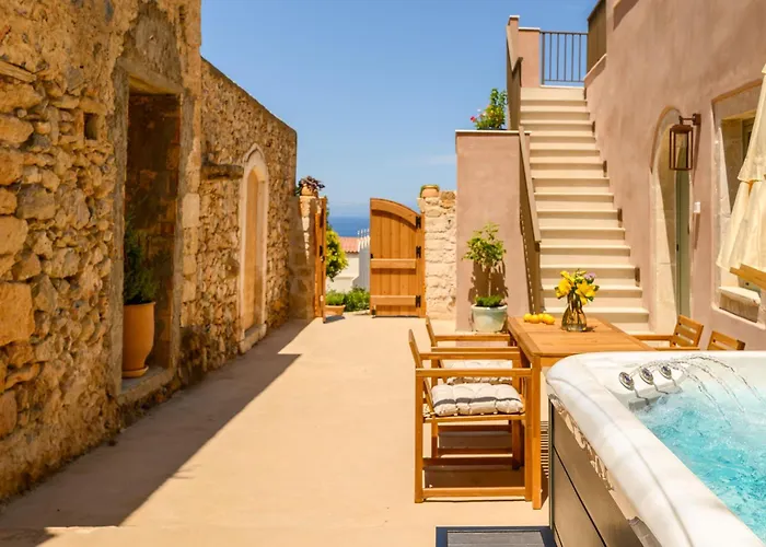 Casa Lotzeta In Piskopiano - 3bd Relaxing - Private Jacuzzi Hersonissos (Crete)